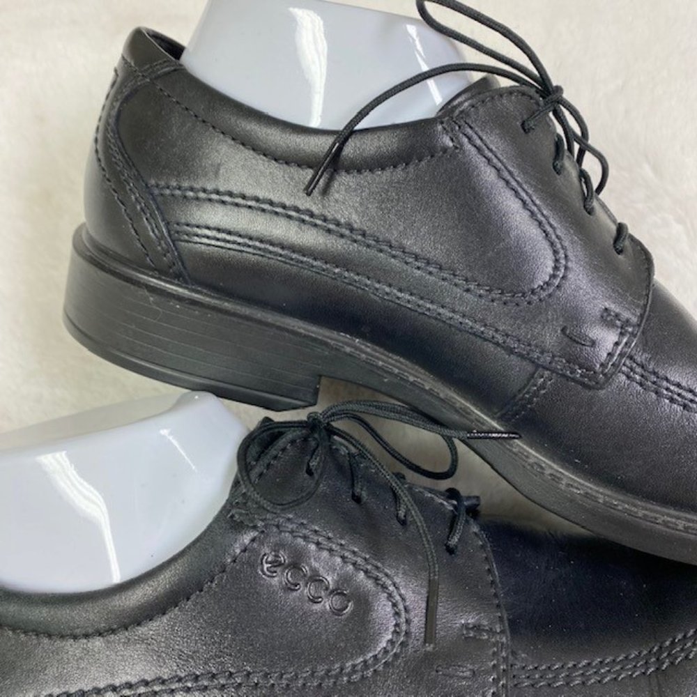 Ecco New Jersey Bike Toe Lace Up Leather Oxfords, size 7 - Picture 9 of 14